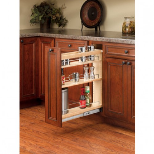448-BCBBSC-8C Base Cabinet Pullout Organizer with Soft-Close Glides - Fits Best in B12FHD