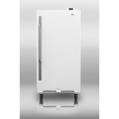 SCUR18 Commercially approved frost-free all-refrigerator with digital thermostat, large capacity, and lock