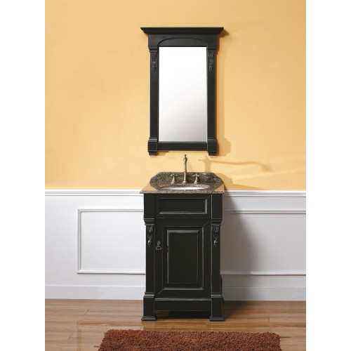 147-114-5931 24" Single Cabinet, Antique Black