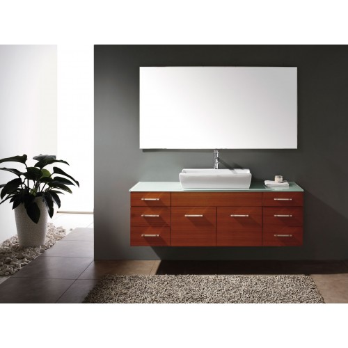 147-140-5311 60" Single Vanity, Maple