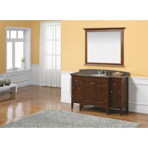 147-156-5161 53.25" Single Cabinet, Heritage Mahogany