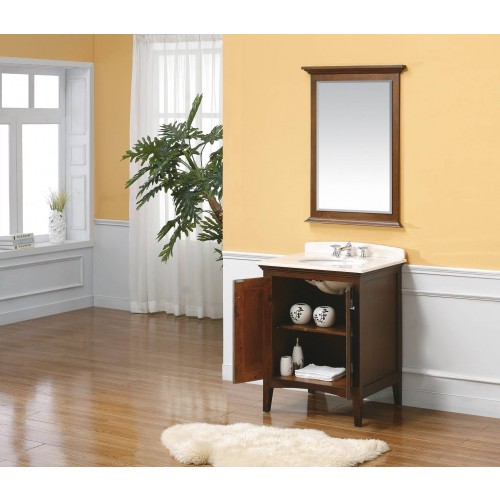 147-157-5161 27" Single Cabinet, Heritage Mahogany