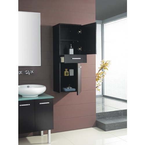 147-513-5038 17" Wall Cabinet, Espresso