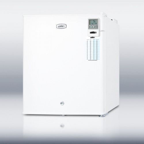 FS22L7MEDDT Commercially listed compact -20 C all-freezer with digital thermostat, lock, alarm with temperature display, and hospital grade cord