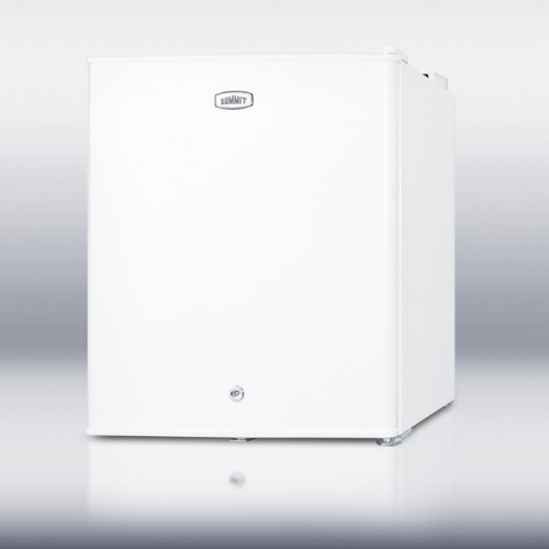 FS22LFROST Compact beer froster for home use, with digital thermostat preset to 24 F and front lock