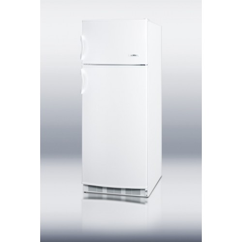 CP133 Two-door refrigerator-freezer with cycle defrost and slim 24" width