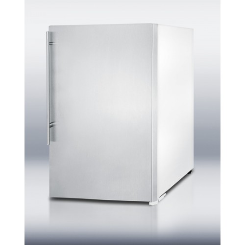 FS60MSSVH Slim counter height household all-freezer with 5 cu.ft. capacity and stainless steel door