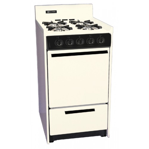 SNM110CP20" wide gas range in bisque with battery start ignition; Replaces SNM110C