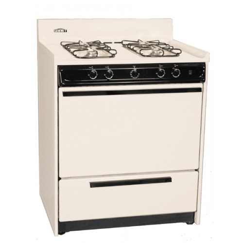 SNM210CP30" wide gas range in bisque with battery start ignition; Replaces SNM210C
