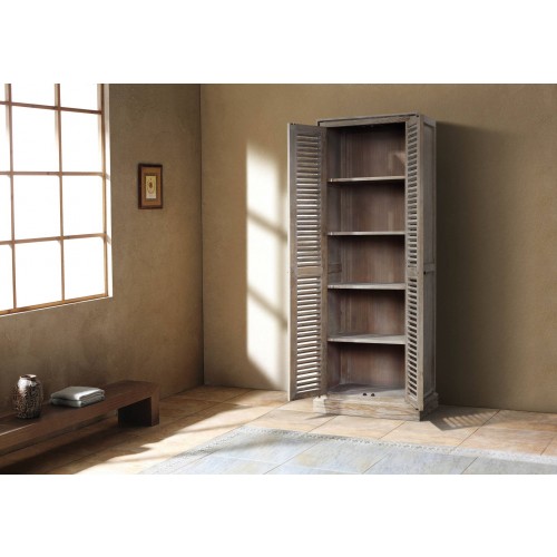 238-101-5011 Linen Cabinet, Driftwood