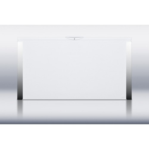 SCFF220 Commercially approved extra large frost-free chest freezer with front lock