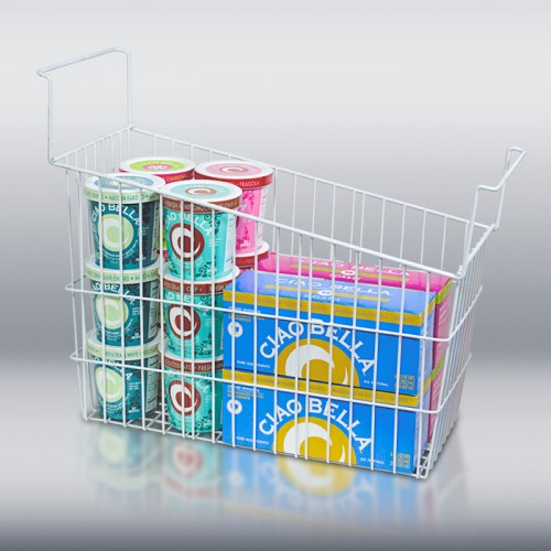 AngleBasket Wired basket for angled top ice cream freezers