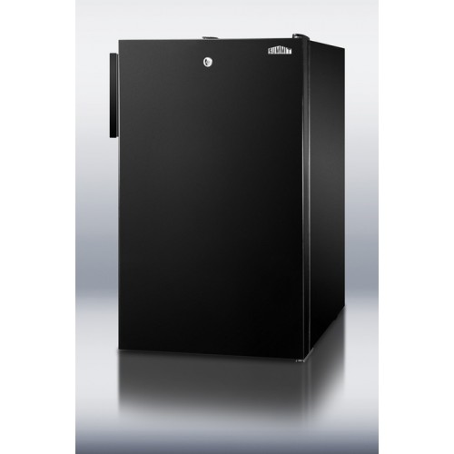 CM421BLBIADA Series ADA Compliant 20" wide built-in refrigerator-freezers with locks, manual defrost in a range of exterior finishes