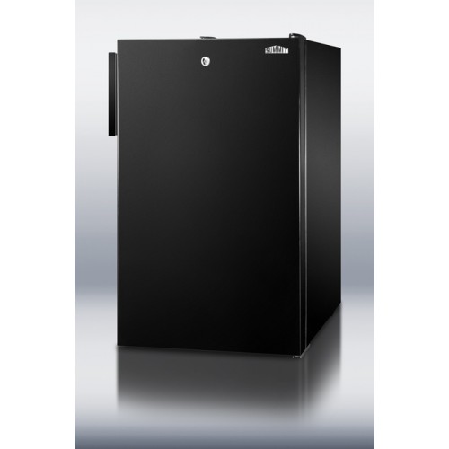 FF521BLBI7 Series Commercially listed 20" wide built-in undercounter all-refrigerators, auto defrost with a lock and a large selection of exterior finishes