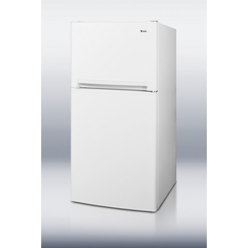 FF874IM Frost-free two-door refrigerator-freezer in slim width with factory installed icemaker