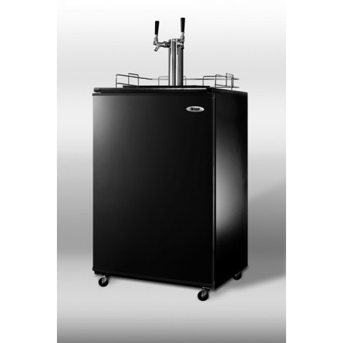 SBC490 Series Freestanding commercial beer dispensers in a variety of cabinet finishes and tap options