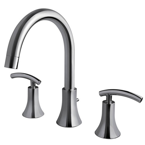 UF65100 (Chrome) "Contemporary Collection" Two-Handle Roman Tub Faucet