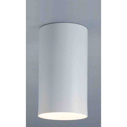 V1015-6 1-light White Flush Mount Ceiling Fixture
