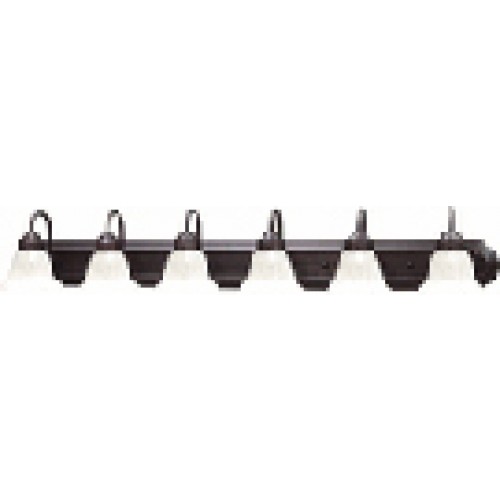 V1346-79 Minster 6-light Antique Bronze Bathroom Vanity