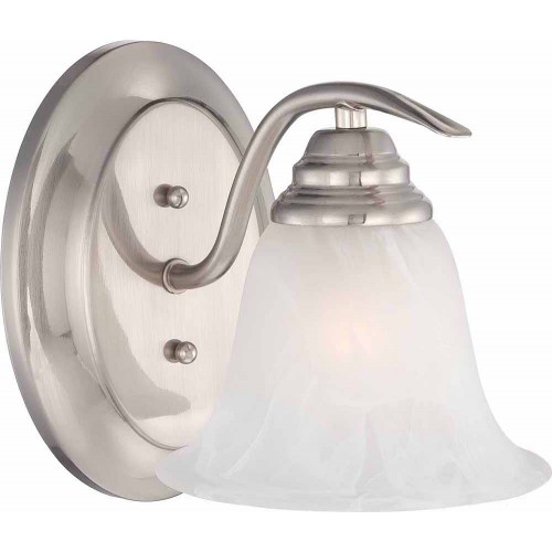 V5231-33 Trinidad 1-light Brushed Nickel Wall Sconce