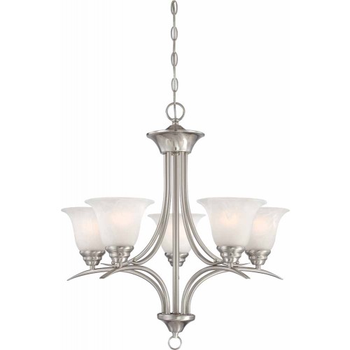 V5245-33 Trinidad 5-light Brushed Nickel Chandelier