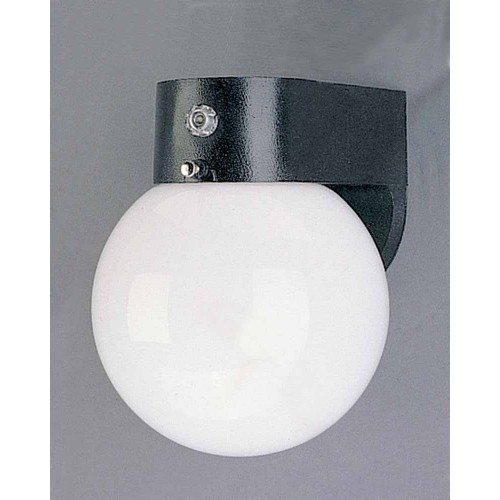 V6996-5 1-light Black Outdoor Wall Sconce