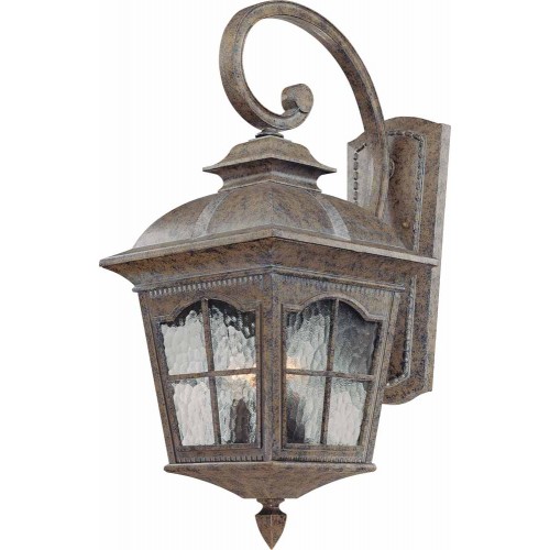 V8273-54 Leeds 3-light Amulet Bronze Outdoor Wall Sconce