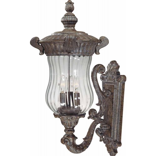 V8541-54 Melrose 3-light Amulet Bronze Outdoor Wall Sconce