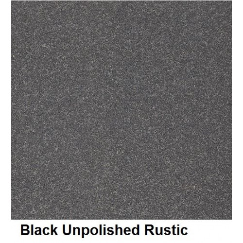 030-S60S-BLK 60" Single Absolute Black Rustic Stone Top w/ Sink Continental, Balmoral, Castillian, Monterey, Pasadena, Copper Cove, Tacoma, Marrakesh, Malibu, Mykonos, Normandy