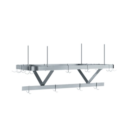 WHI-CUSC60WHX Culinary Equipment stainless steel ceiling hung pot rack
