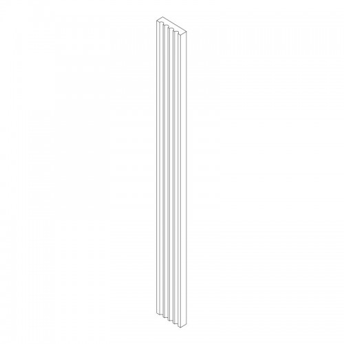 CHW-FF396 Wall Fluted Filler 3" x 96"