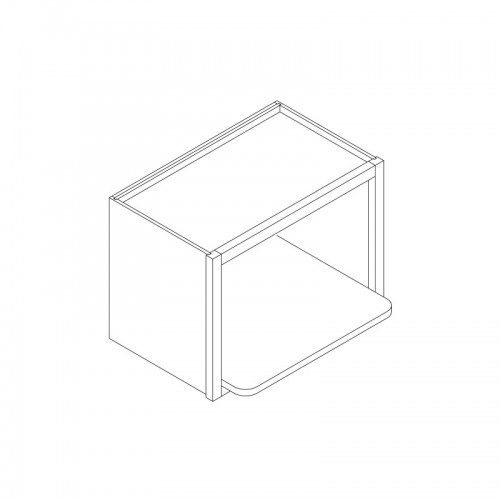 CHW-W3018PR Wall Plate Rack Cabinet 30" x 18"