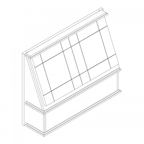 CHS-RGH36 Range Hood Front 36"