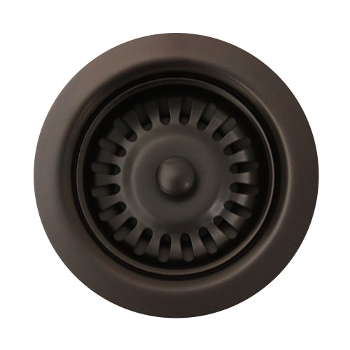 WHI-RNW35L-ORB 3 1/2" Basket strainer for deep fireclay application