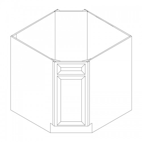 CTFE-CSB42 CSB42 - Corner Sink Base Cabinet