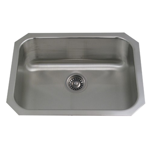 WHI-WCUS-2318 New England Series Stainless Steel rectangular single bowl undermount sink