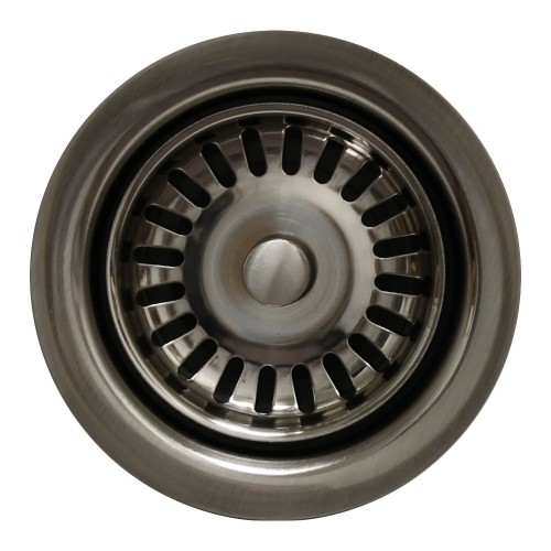 WHI-WH202-BN Waste disposer trim for deep fireclay sink applications