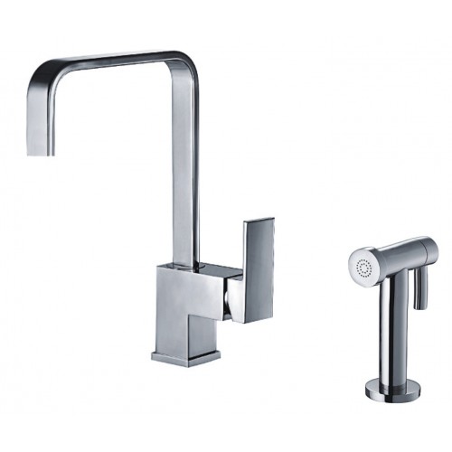 WHI-WH2070824-C Jem Collection single lever handle faucet with a solid brass side spray