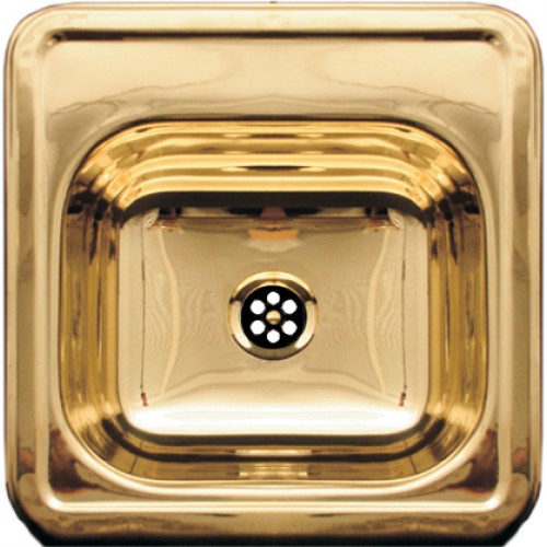 WHI-WH692BBL Square drop-in entertainment/prep sink with a smooth surface