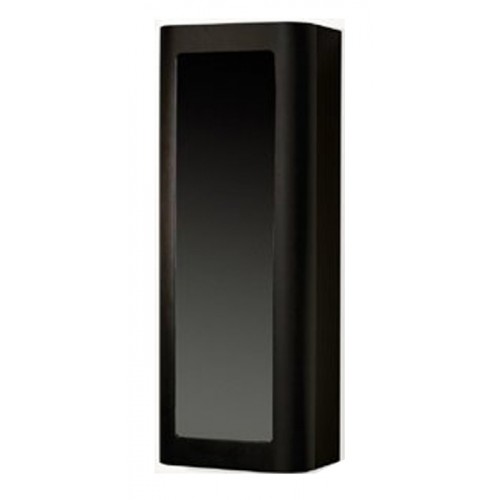 WHI-WHAEMEB03 Aeri vertical wall mount storage unit with mirror door and four shelves