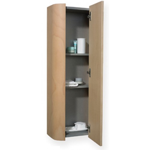 WHI-WHAEMEB04 Aeri vertical wall mount storage unit with four shelves