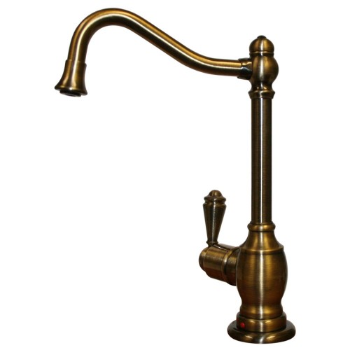 WHI-WHFH-H3130-AB Forever Hot instant hot water dispenser with traditional spout and self closing hot water handle