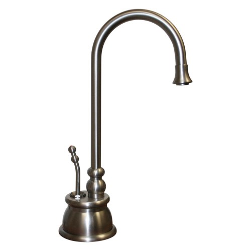 WHI-WHFH-H4540-BN Forever Hot instant hot water dispenser with gooseneck spout and self closing handle