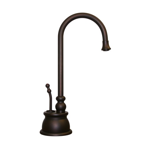 WHI-WHFH-H4540-MB Forever Hot instant hot water dispenser with gooseneck spout and self closing handle