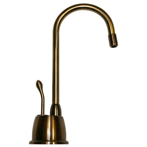 WHI-WHFH-H4640-AB Forever Hot instant hot water dispenser with gooseneck spout and self closing handle