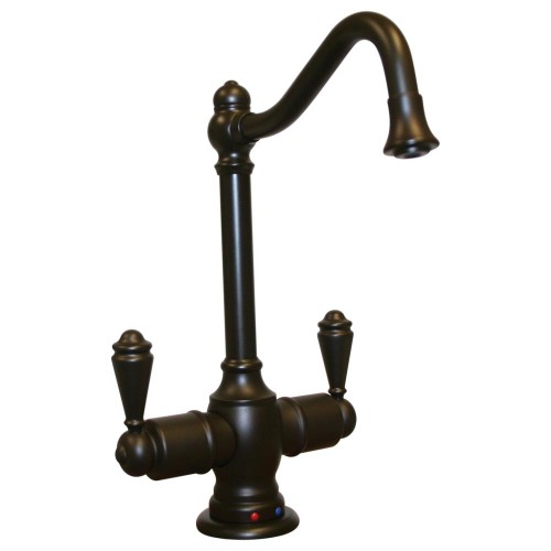 WHI-WHFH-HC3131-ORB Forever Hot instant hot/cold water dispenser with traditional spout and self closing hot water handle