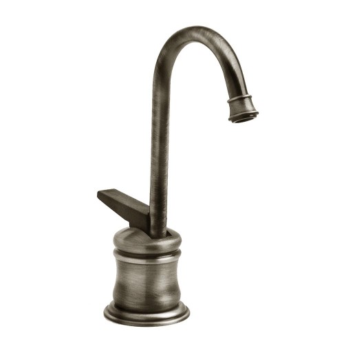 WHI-WHFH3-H65-BN Forever Hot instant hot water dispenser with gooseneck spout and self closing handle