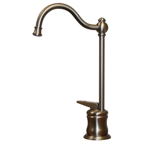 WHI-WHFH3-H66-BN Forever Hot instant hot water dispenser with traditional spout and self closing handle