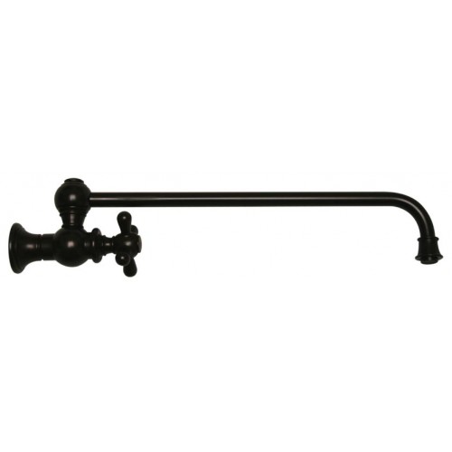 WHI-WHKPFSCR3-9000-ORB Vintage III wall mount pot filler with cross handle
