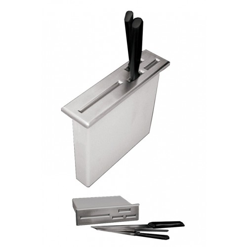 WHI-WHNKB001 Stainless steel drop-in knife holder